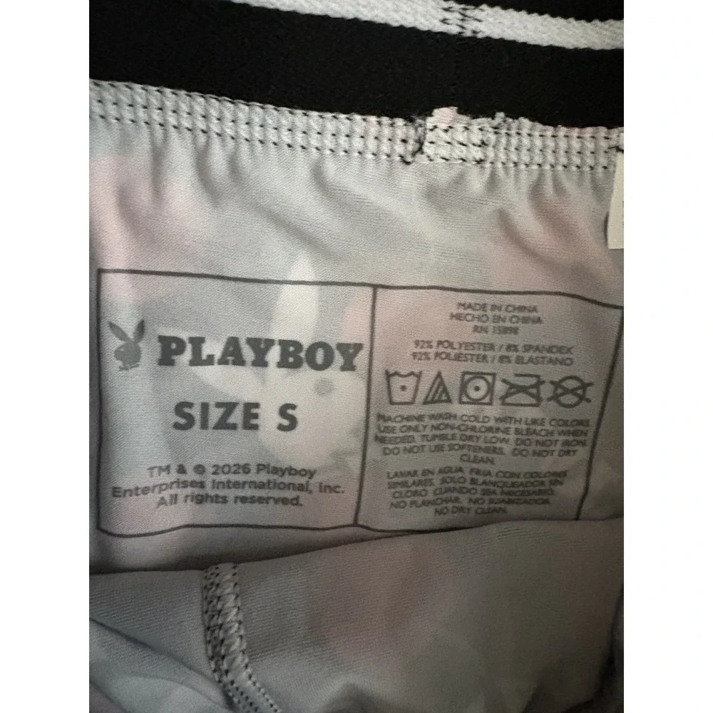 NEW PLAYBOY Boxers Playboy Boxer Briefs Men's Size Small Multicolor 3 Pair Boxer